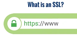 Secure HTTPS Bar Indicating an SSL Certificate as Part of Website Maintenance for Trust and Data Protection