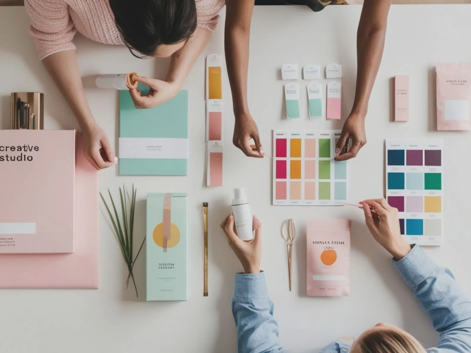 Branding Team Working