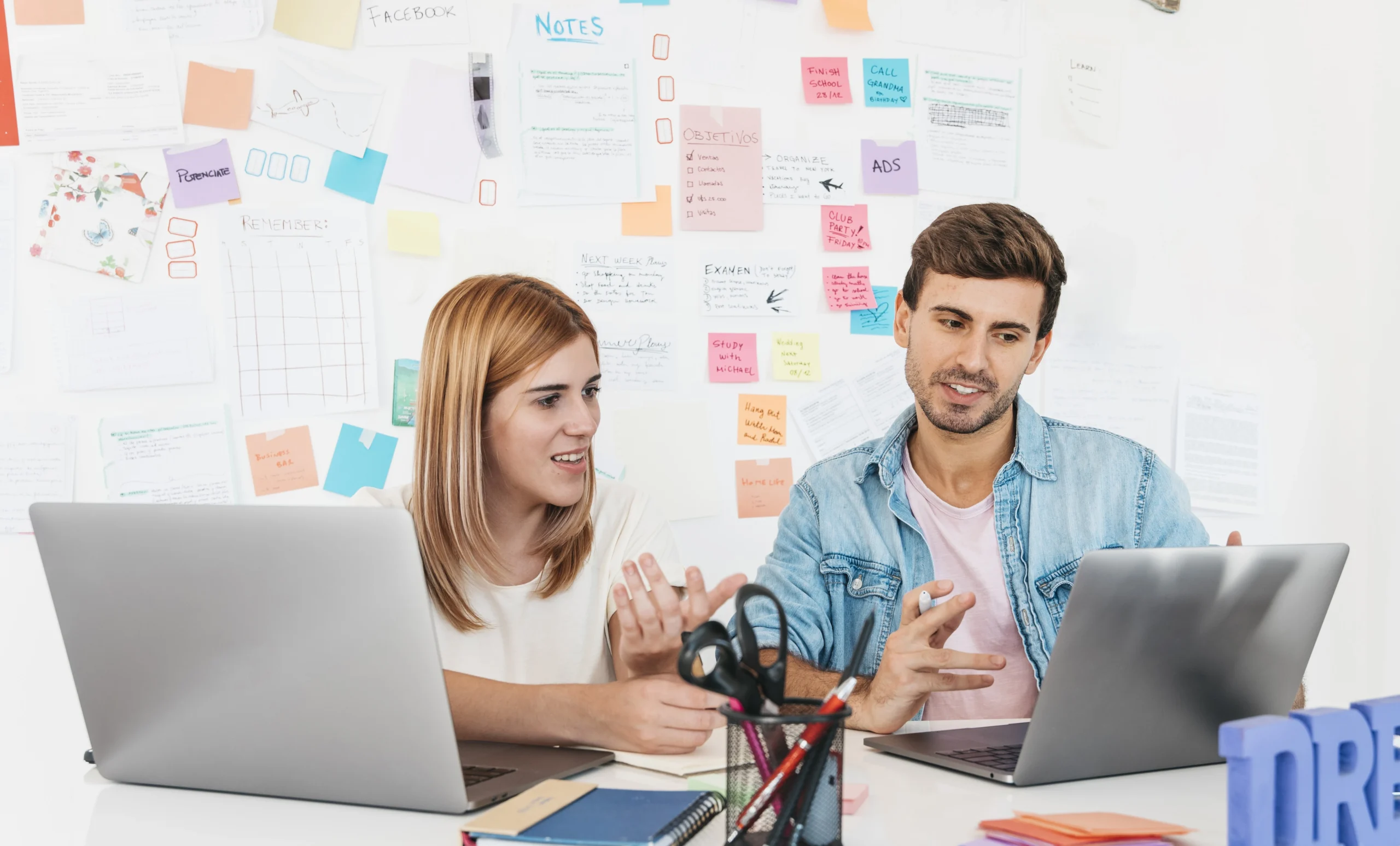 Content Creation Team Working