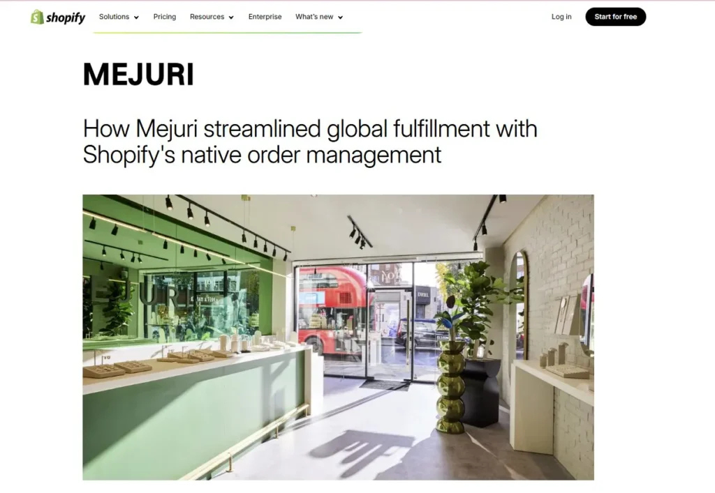 Shopify Case Study Example