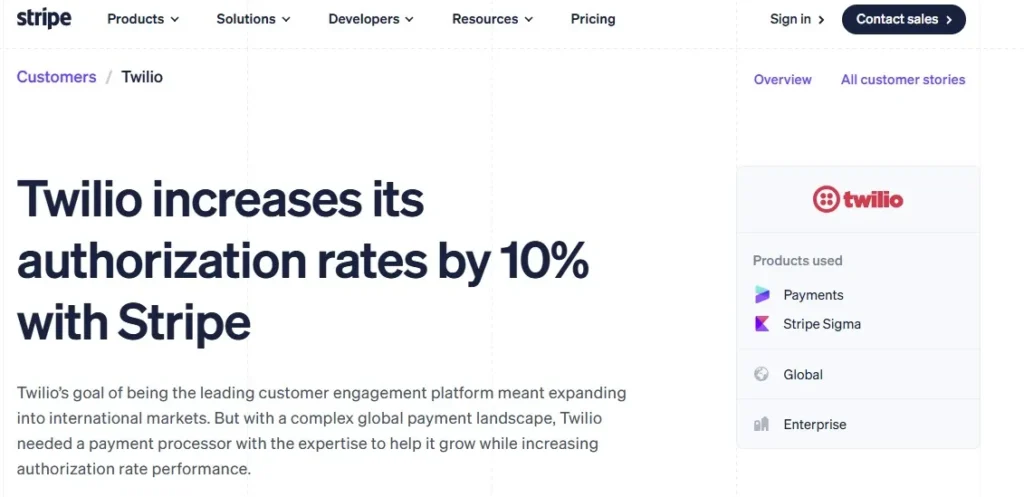 Stripe Customer Story – Twilio 