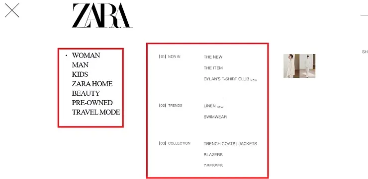 Group pages into categories