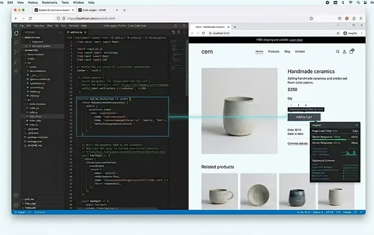 What is a custom website