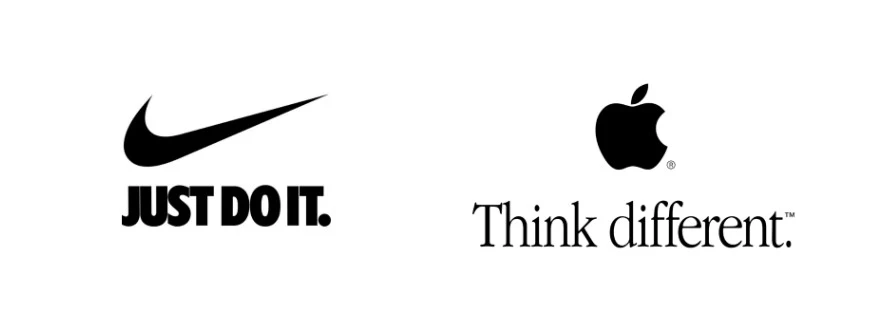 Apple Nike Slogan