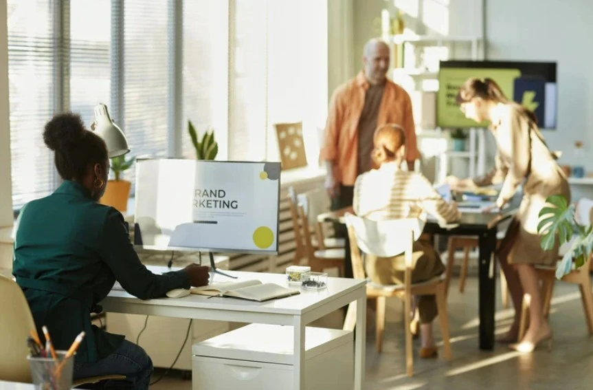 Branding Team Working