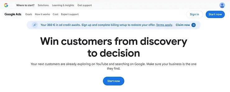 Create Your Google Ads Account