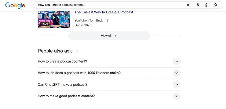 Podcast Search