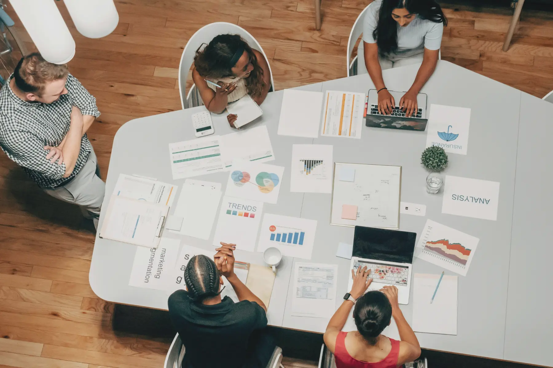 SEO Team Working Together
