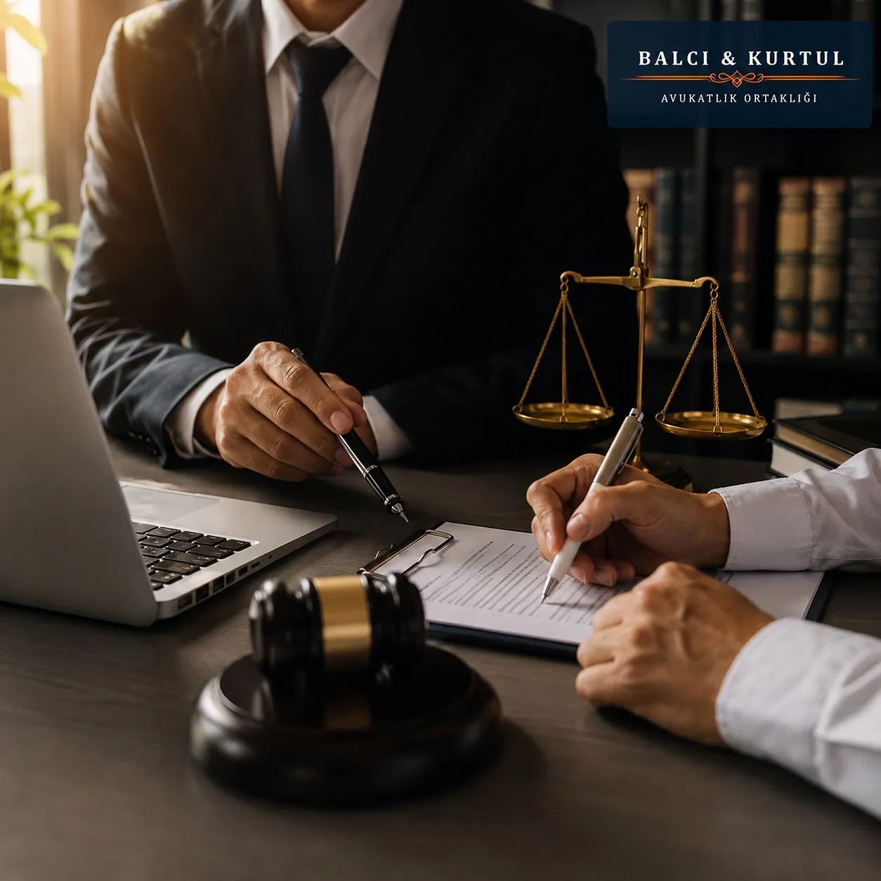 Building a Professional and Trustworthy Brand Identity for Balcı Kurtul Law Firm