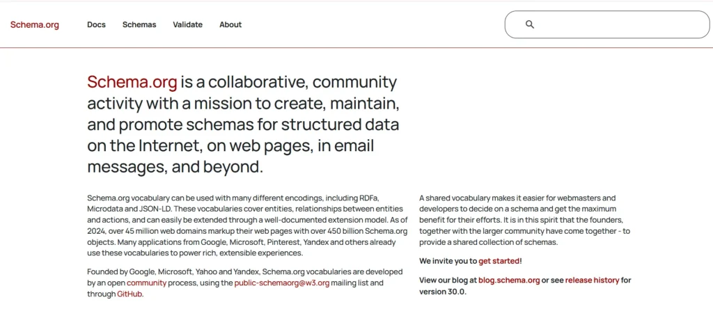  is based on Schema.org, a collaborative project created by Google, 