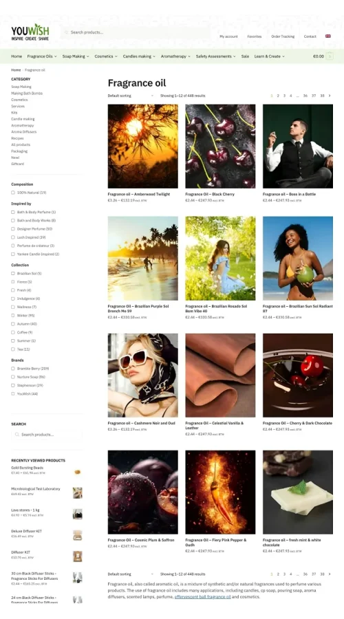main-category page -before